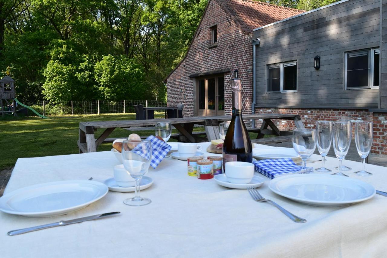 Jachthuis Au Bois Du Gheer Exterior foto